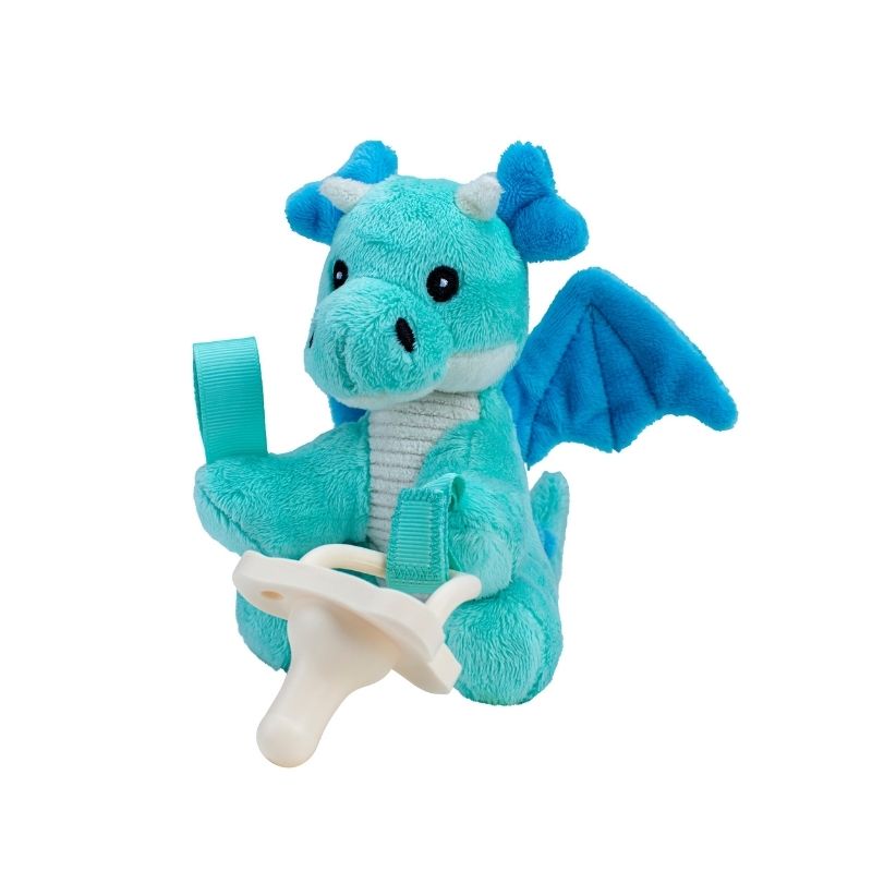 Sujetador de Chupones Lovey Blue Dragon Dr. Brown's - Tortuguita Baby Store