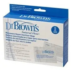 Bolsas esterilizadoras a vapor para microondas x 5 unid Dr. Brown's Dr. Brown's