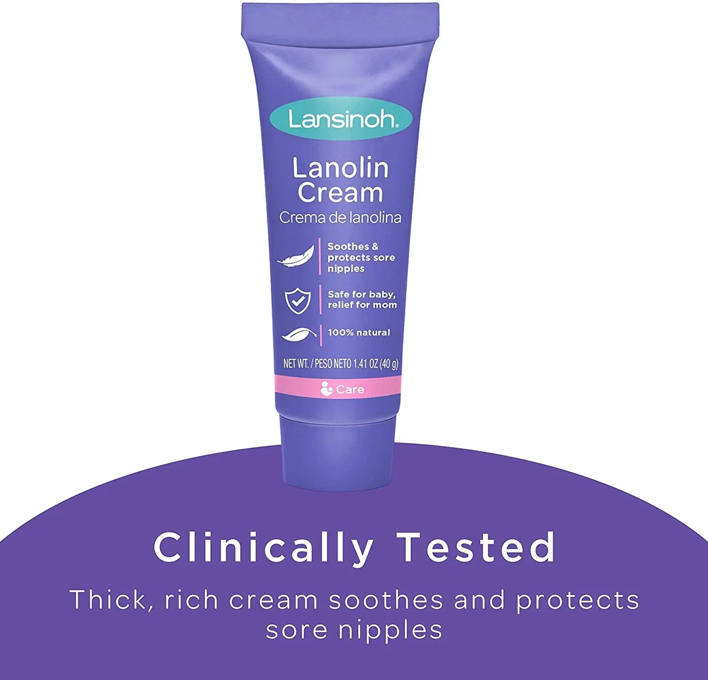 Crema para pezones agrietados y adoloridos lanolina hpa® Lansinoh Lansinoh