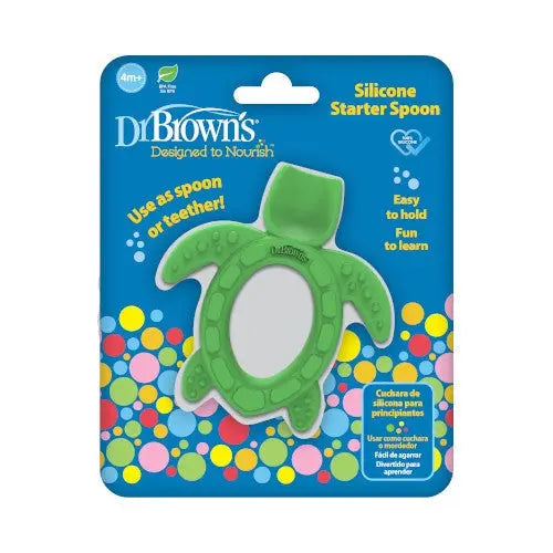 Cuchara de Inicio de Silicona Tortuga - Dr. Brown's Dr. Brown's