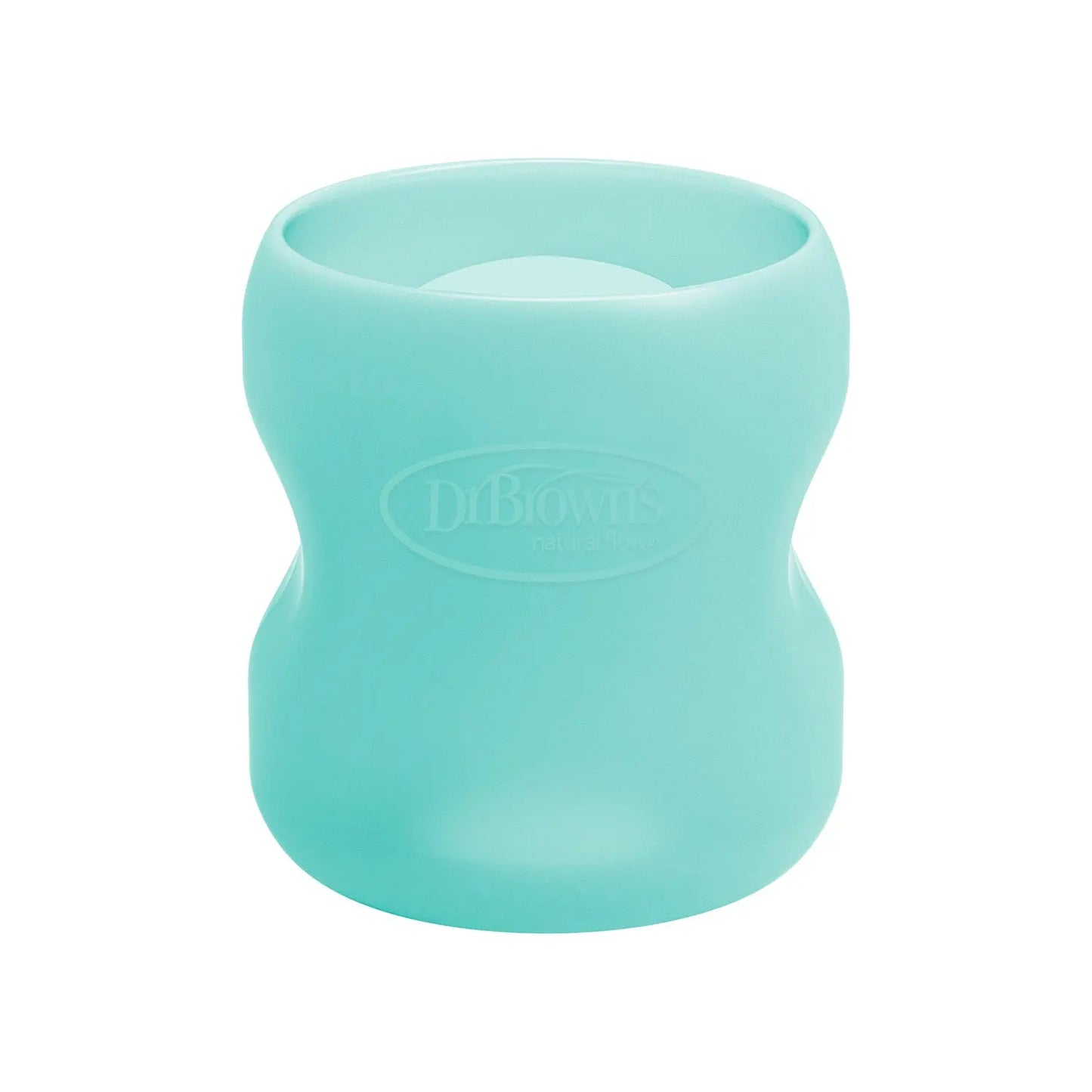 Funda protectora para biberones de vidrio boca ancha 5 onzas Menta Light Dr. brown's Dr. Brown's