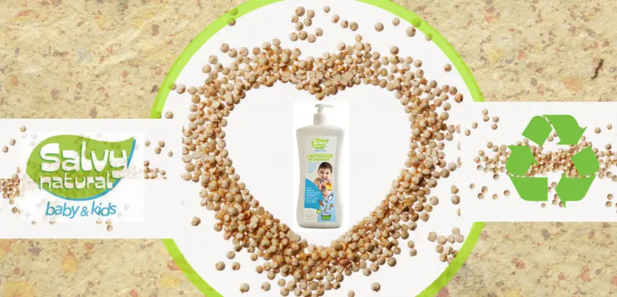 Jabón Líquido Vegetal Para Biberones Y Alimentos 1 LT Salvy Natural Dr. Brown's