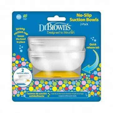 Set de 2 tazones con ventosa antideslizante Dr. Brown's Dr. Brown's