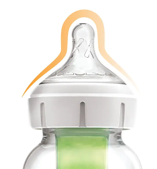 Set x 2 unid Tetina Options+ Nivel 2 de boca ancha Dr. Brown's Dr. Brown's