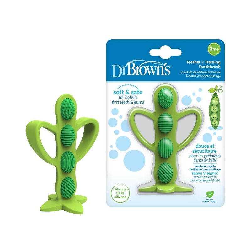 Mordedor de aprendizaje arvejitas Dr. Browns - Tortuguita Baby Store