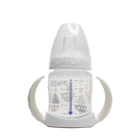 Vaso de entrenamiento Nuk blanco de 6 a 18 meses - Tortuguita Baby Store