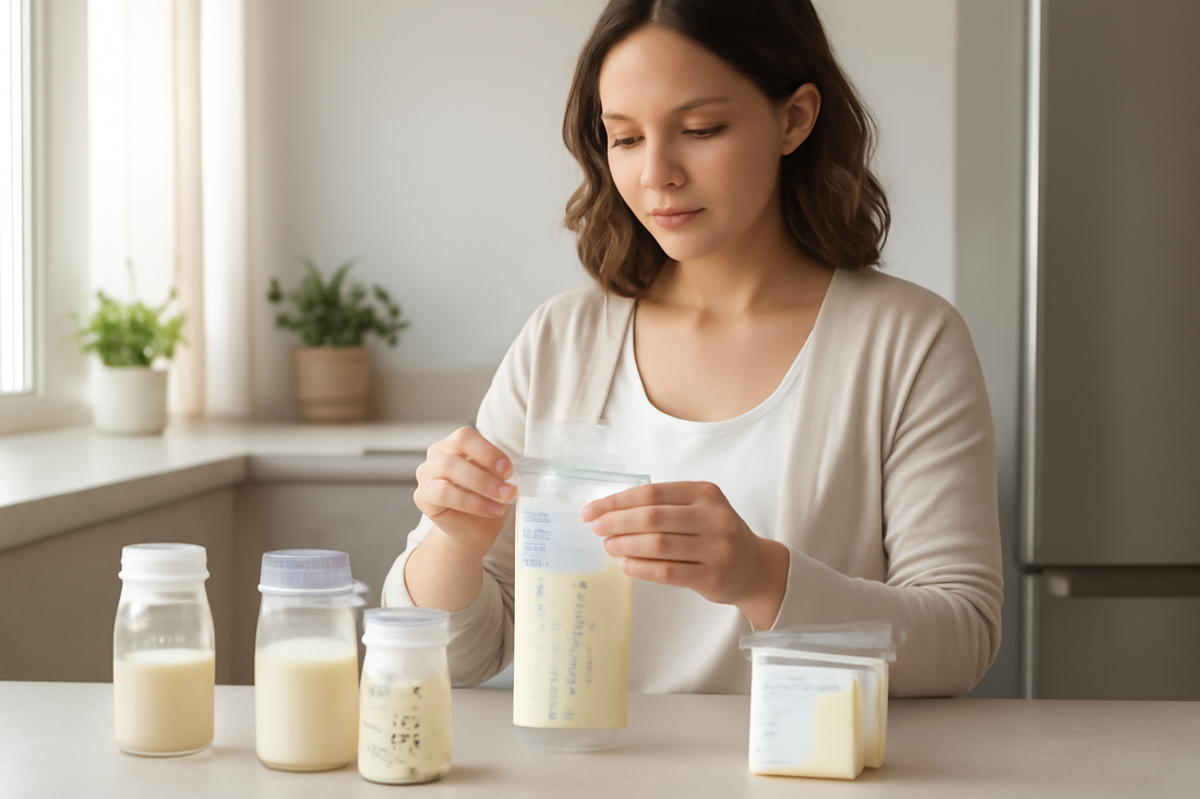 ¿Cuánto dura la leche materna sacada con extractor?