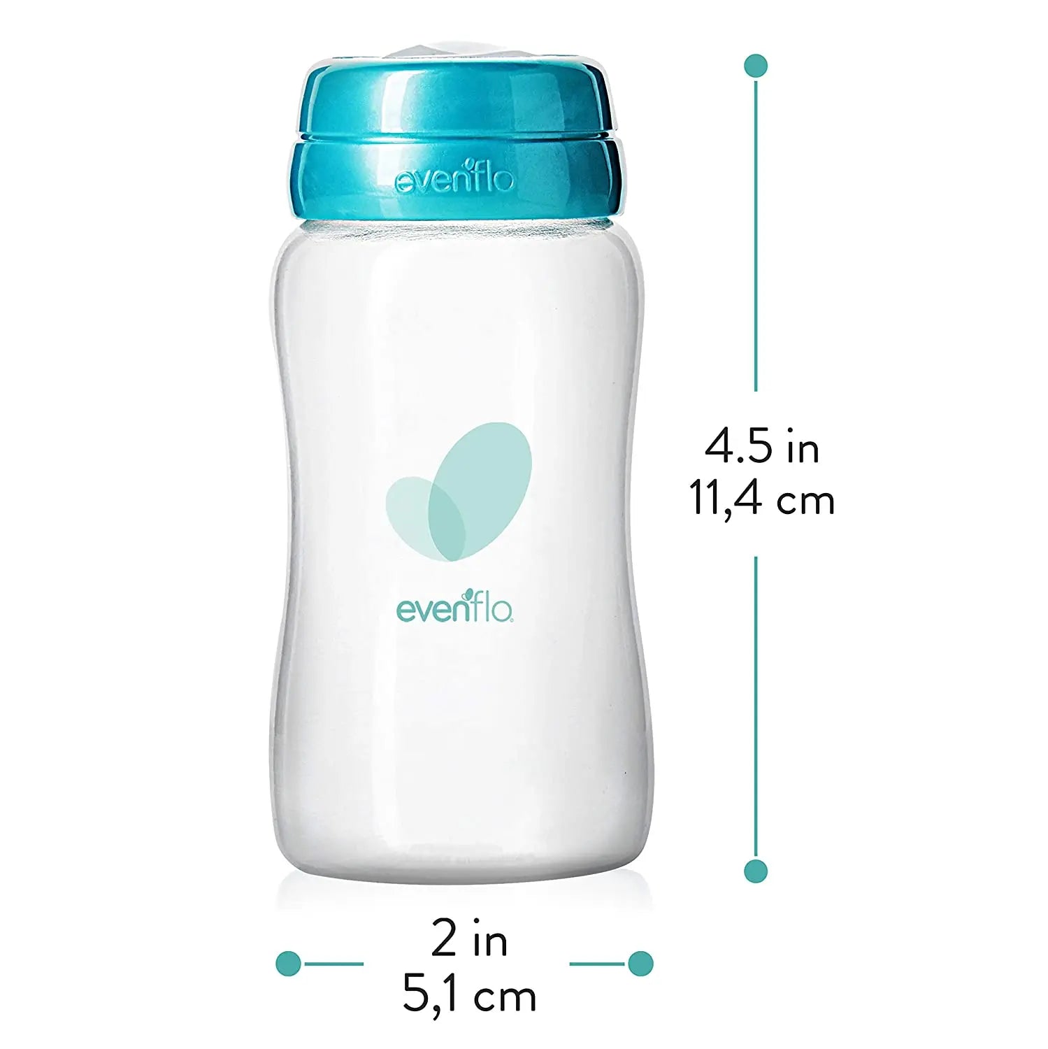 Botellas para almacenar leche materna x 6 unid. - Evenflo Evenflo