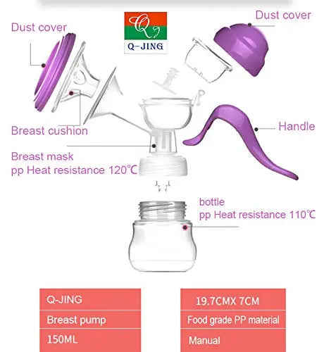 Extractor de leche manual Q-Jing Q-Jing