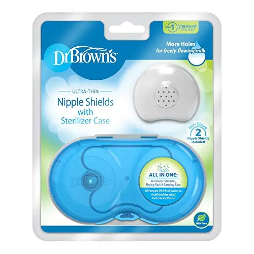 Pezoneras con estuche esterilizador Talla 1 Dr. Brown's Dr. Brown's