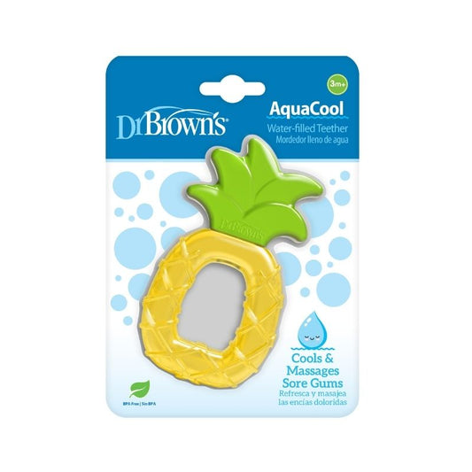 Mordedor de agua forma Piña Dr. Brown's - Tortuguita Baby Store