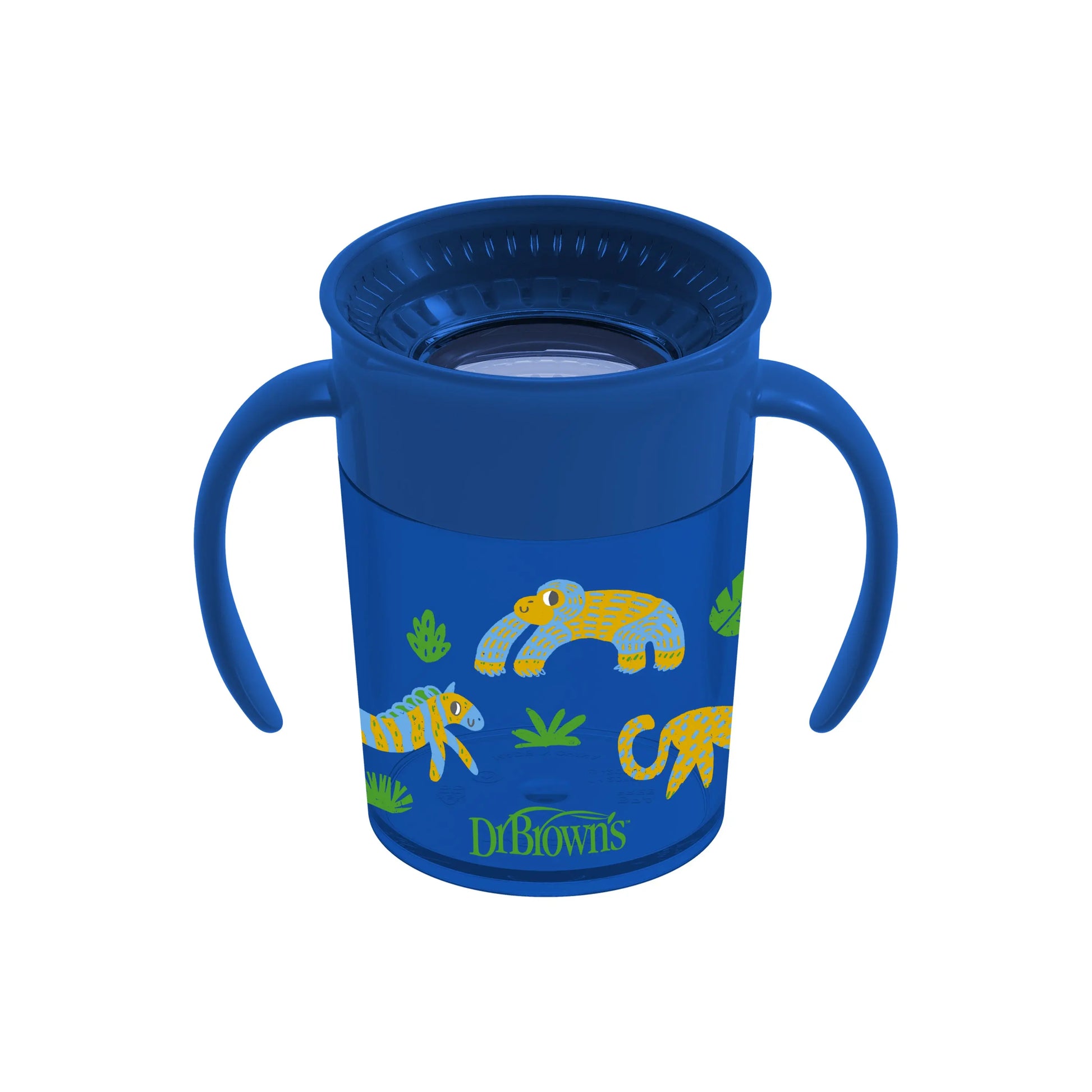 Vaso Cheers 360° con asas de 7 oz/200 ml Azul - Dr. Brown's Dr. Brown's