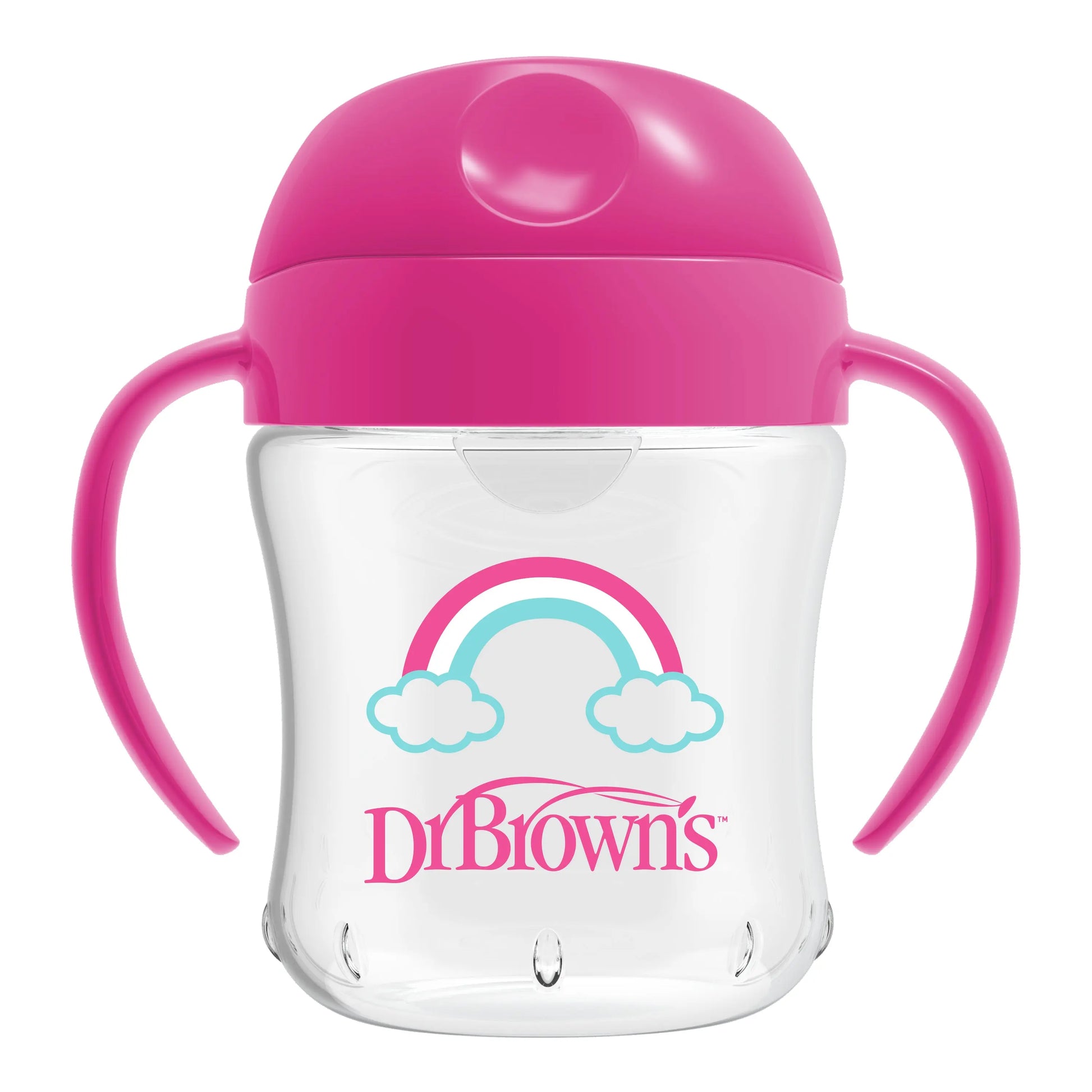 Vaso de transición Antiderrame con boquilla suave Rosado de 180 ml / 6 onz - Dr. Brown's Dr. Brown's