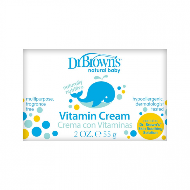 Crema nutritiva para la piel del bebé Dr. Brown's